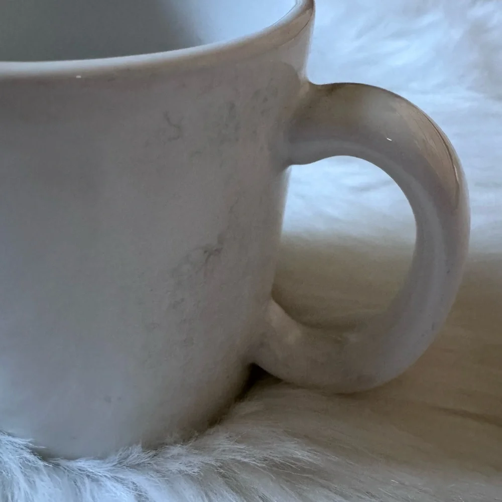 White and Blue Barack Obama Campaign Mug